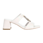Sandali scarpe aperte ciabatta CAFèNOIR donna con accessorio in metallo LB9104 osso