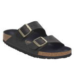 Sandali scarpe aperte Birkenstock donna Arizona saffiano black  1029493