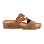 Sandali ciabatte IGI&CO donna in pelle brandy 7698322