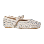 Scarpe ballerina OVYè donna Leather Mary Jane With Rhinestones LOUISE AM3624PEL