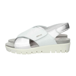 Sandali scarpe aperte ENVALSoft donna con Zeppa 7790522 argento