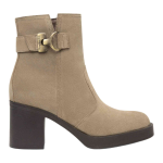 Tronchetti Stivaletti NeroGiardini donna I513892D/501 camoscio argilla