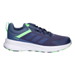 Scarpe scarpette Adidas FortaRun 4.0 J unisex blu/verde tessuto JQ5173