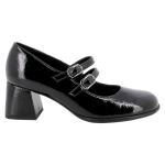 Chaussures à Talon IGI&CO FABIANA Femme – Vernis Noir avec Boucle – Réf. 8695900