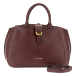 Borse a mano CAFèNOIR donna sfoderata in sintetico effetto pelle saffiano tasca applicatae WF0914