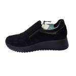 Scarpe sneakers ENVALSoft donna camoscio con zip 8779300