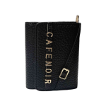 Portafogli CAFèNOIR donna AC0916 in sintetico effetto pelle con pattina con lettering e fibbia
