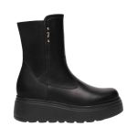 Stivaletti tronchetti NeroGiardini   I514901D Donna in Pelle e Tessuto  