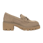 Scarpe mocassini NeroGiardini donna I513984D in suede