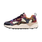Scarpe sneakers Colmar GARNERJUNGLE 124 donna in tessuto e camoscio con stampa leopardata