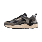 Scarpe sneakers Colmar uomo GARNERGROUNDS066 in tessuto e camoscio black
