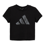 T-shirt Adidas da bamina in cotone colore nero KC5448