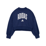 Felpe maglie Adidas felpa per bambini colore blu navy JM1535