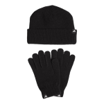 Set cappelli e guanti Adidas uomo GLOVE BEANIE OSFM color nero JN9443