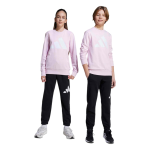Tute complete Adidas J BL FT JOG 240 unisex color rosa JV9924