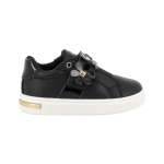 Scarpe sneakers Primigi bambina 4930822 in pelle color nero