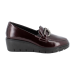 Scarpe mocassini EnvalSoft donna 8766322 in vernice bordeaux