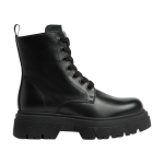 Anfibi stivaletti NeroGiardini TEEN per ragazza in pelle nero I533510F