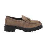 Scarpe mocassini EnvalSoft donna 8766111 in camoscio fango
