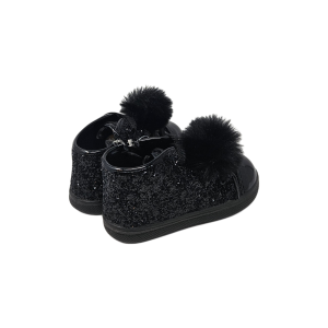 Scarpe sneakers Primigi 8852122 da bambina nero con zip 