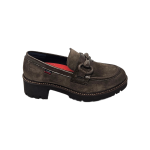 Mocassini scarpe Callaghan donna 13458 camoscio TdMoro da infilare