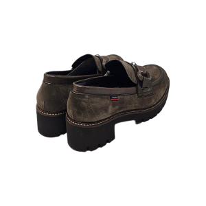 Mocassini scarpe Callaghan donna 13458 camoscio TdMoro da infilare