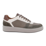 Scarpe sneakers IgI&Co da uomo 8636311 verde e marrone con lacci 