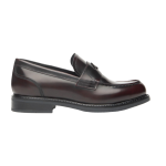 Scarpe mocassini NeroGiardini donna I513960D in pelle 