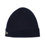 Berretto Lacoste in lana spazzolata a costine unisex RB0001