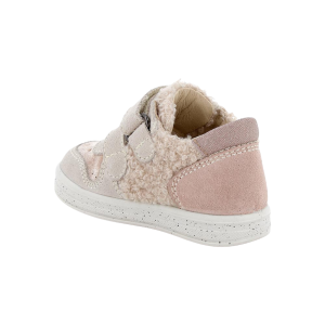 Sneakers primo passo Primigi beige con strap da bambina 8855411