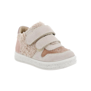 Sneakers primo passo Primigi beige con strap da bambina 8855411