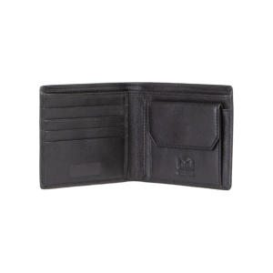 Valentino DAVID Herren-Lederbrieftasche Schwarz – VPP7E313