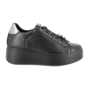 Igi&CO Damen-Sneaker mit Keilabsatz Schwarz – 8671200