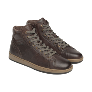 Sneakers alta scarpe NeroGiardini I500940U in pelle