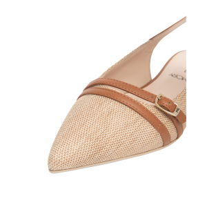 Scarpe slingback décolleté NeroGiardini donna E615540D