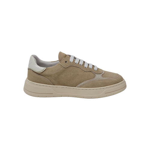 Baskets femme Janet & Janet J-580 en daim beige