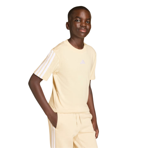 The Adidas unisex T-shirt KD8552 in beige cotton