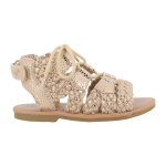 Sandali Primigi 1437322 da bambina beige e platino con strap 