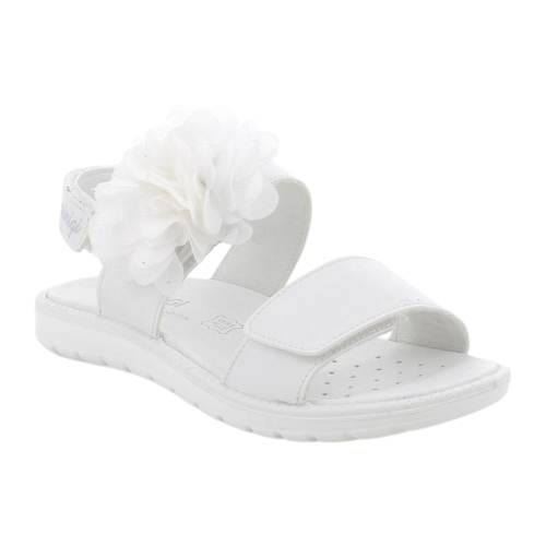 Sandali Primigi da bambina bianco con strap  1385400