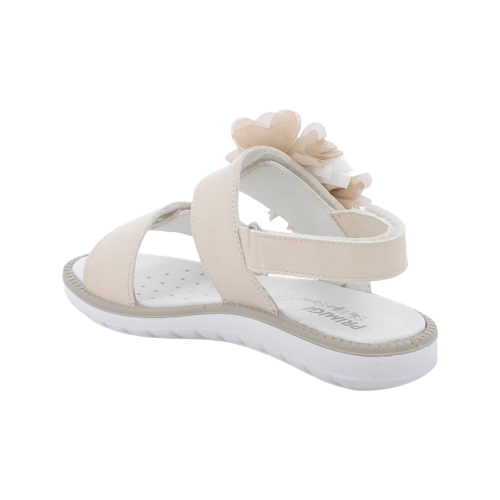 Sandali Primigi da bambina beige con strap 1385411
