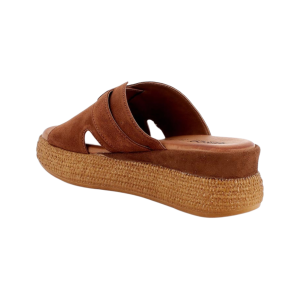 Sandali ciabatte IGI&CO con zeppa da donna marrone 1187411