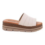 Sandali ciabatta IGI&CO con zeppa da donna beige 1188522