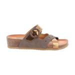 Sandali ciabatte IGI&CO da donna marrone con fibbia 1197022