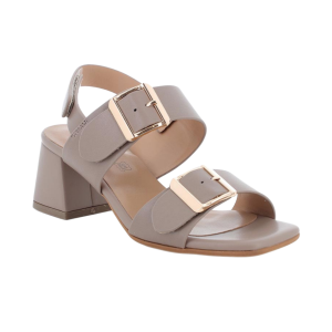 Sandali IGI&CO con tacco da donna grigio e beige con strap 1192611