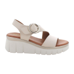 Sandali IGI&CO con zeppa da donna bianco con strap 1189622