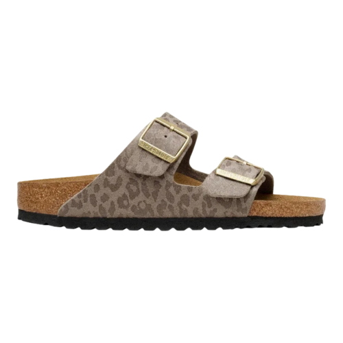 Sandalen / Pantoletten Birkenstock Arizona BS Leo Gray Taupe 1031941