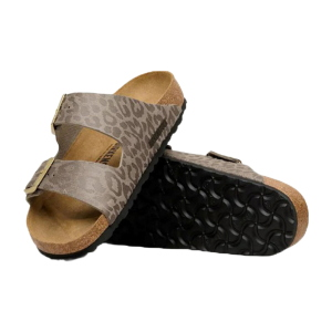Sandalen / Pantoletten Birkenstock Arizona BS Leo Gray Taupe 1031941