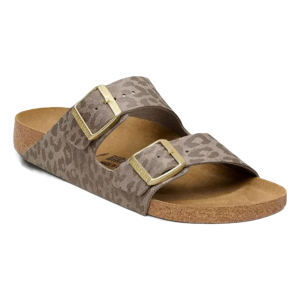 Sandalen / Pantoletten Birkenstock Arizona BS Leo Gray Taupe 1031941