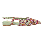Ballerina slingback ETIKA intrecciata Braida 10130, ETIKA donna, multicolore
