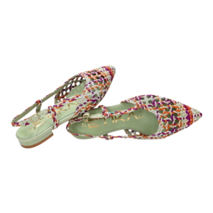 BAILARINA TRENZADA BRAIDA 10130, ETIKA MUJER, MULTICOLOR 